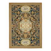 Handmade European Vintage Aubusson Kilim 304 cm x 431 cm