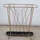 Golden metal umbrella door