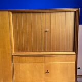 Highboard, living room furniture teak 60s vintage Danish