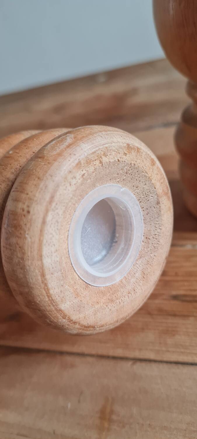 Marilux pepper mill and salt shaker