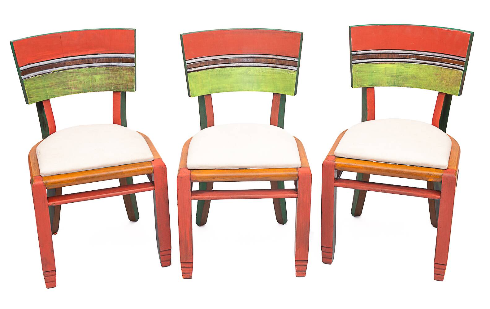 6 Art Deco chairs