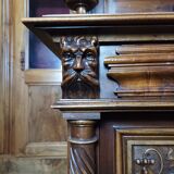 Buffet served Renaissance walnut