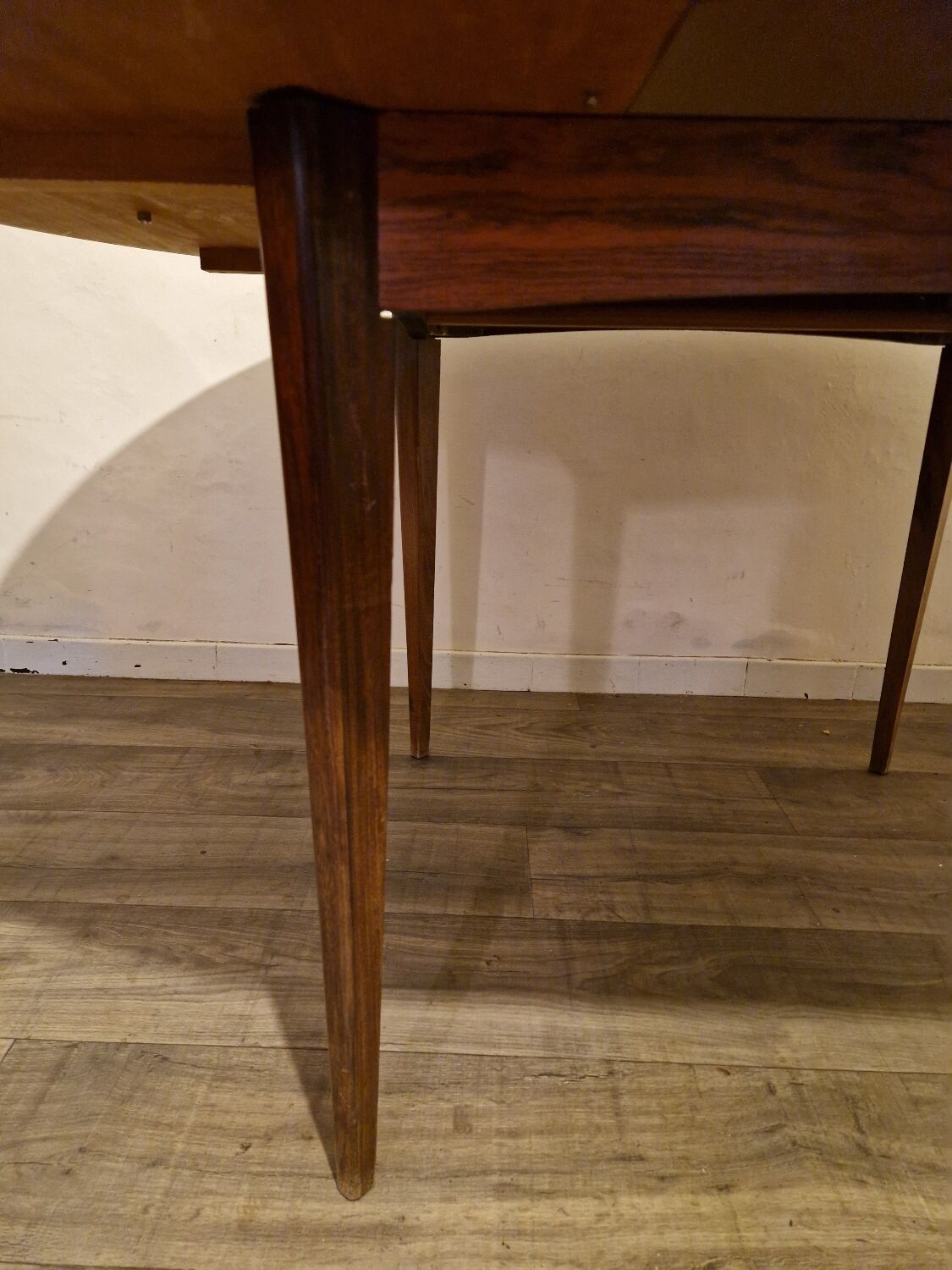 Scandinavian rosewood dining table