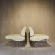 Rare pair of "Caracas" lounge chairs by Pierre Guariche, 1960s