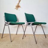 2 chairs by Giancarlo Piretti for Castelli, 1970