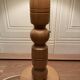 Lampe bois massif 1960 "design scandinave".