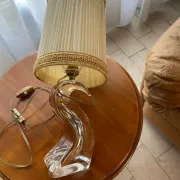 Crystal floor lamp