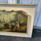Antique Fireplace Trumeau in Louis XV Style - Gallant / Pastoral Scene at the