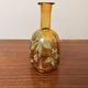 Antique Legras Carafe – Amber glass with enamel floral decoration – Art Nouveau