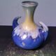 Old vase alpho ceramic blue 1970