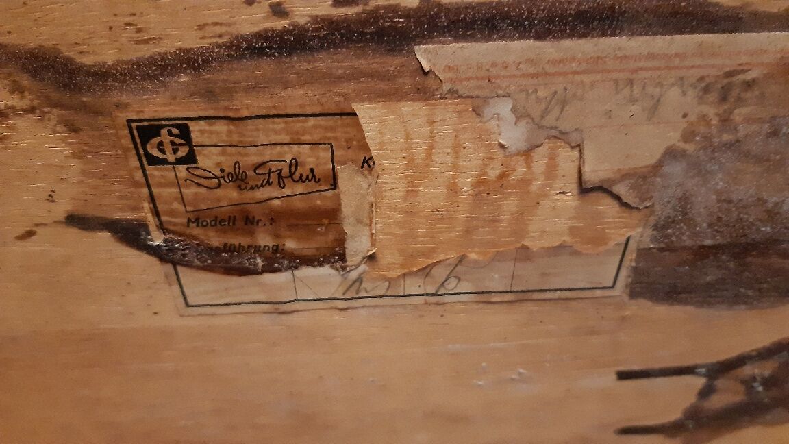 Vintage furniture by Diele und Flur 1950