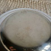 CHRISTOFLE Round Plate in silver-plated metal