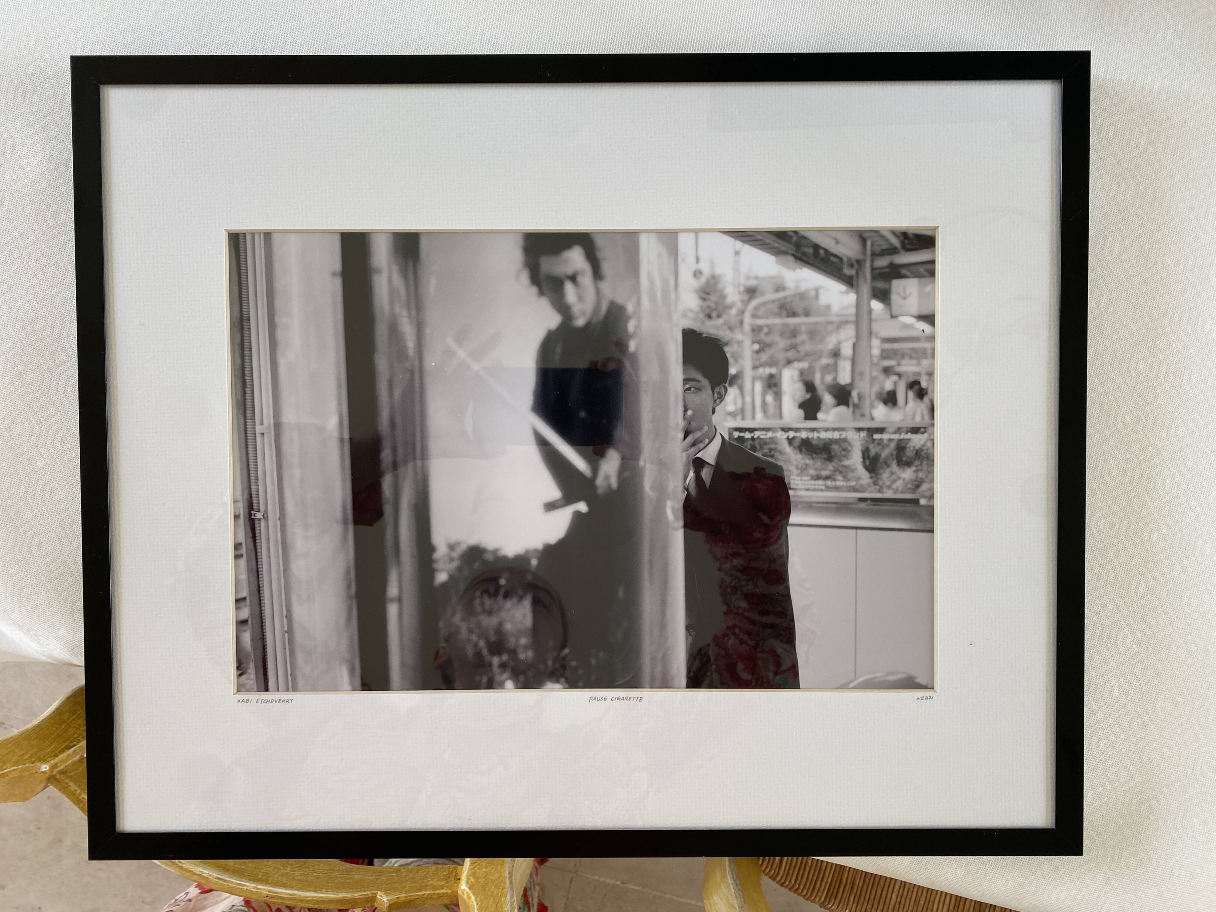 Photograph "Cigarette Break", print "Being 20 in Tokyo"