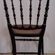 Caned chair from the Napoleonic III period