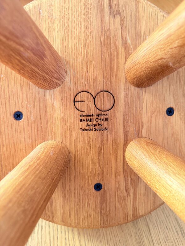 Chaise Bambi designer Takeshi Sawada - EO Copenhagen - Pièce collector