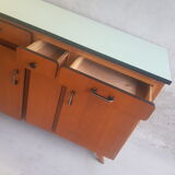 Buffet in wood and formica 1950