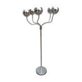 Floor lamp chrome design 20 th century