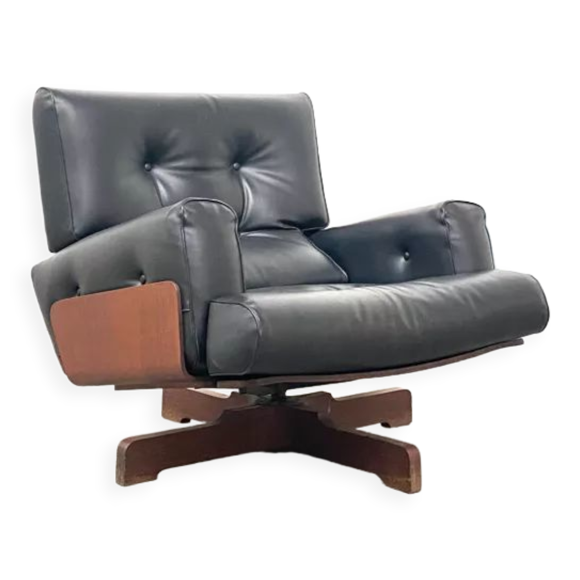 Lounge chair model 401 by Menilio Taro for Cinova | Selency