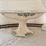 Vintage Terre de Fer compote bowl, Harlem model