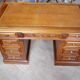 Napoleon III desk in walnut from the late 19th century.