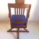 1900 Solid Teak Barber Chair