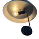 Lampe de table/de bureau vintage noire VEB Narva