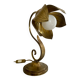 Brass flower lamp