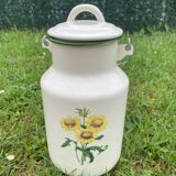 Pot à lait ancien émaillé