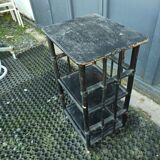 Black bamboo shelf