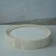 Ceiling light / wall sconce from the 1950s in linen, made in Sweden.