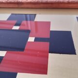 Art deco tray with geometric patterns 30s