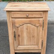 Louis-Philippe confiturier buffet from the 19th century, renovated in raw solid cherry wood.