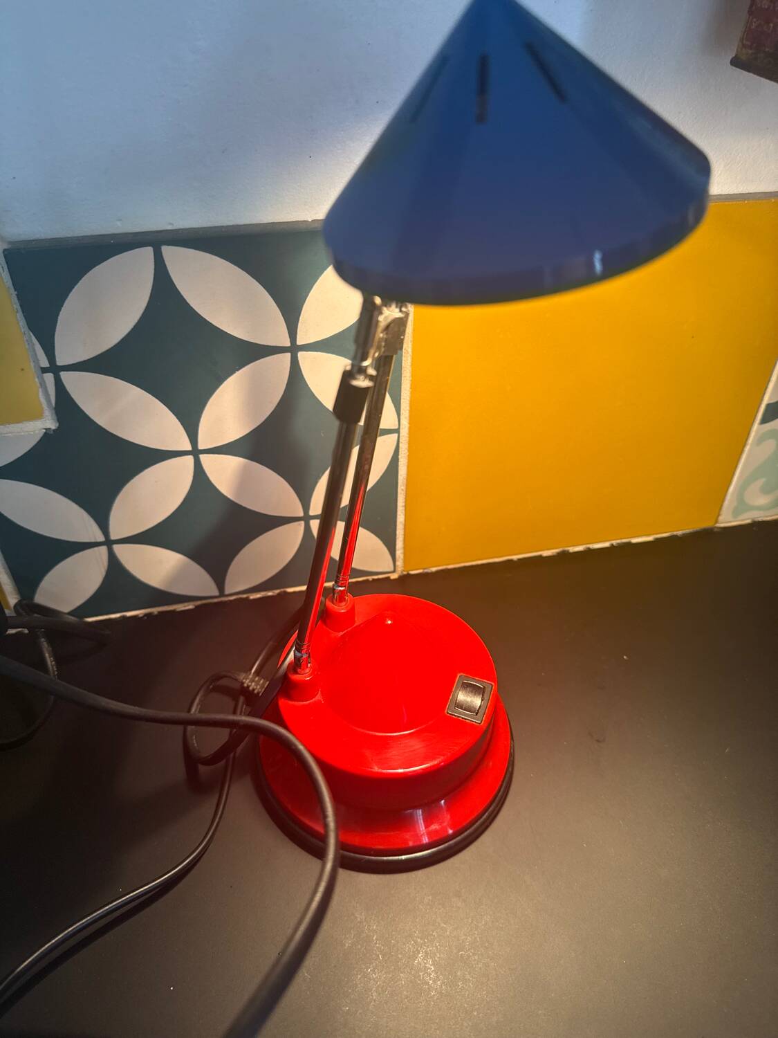 Lampe de bureau télescopique