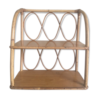 Etagère rotin "lucie"