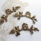 4 antique lock caches, lot of ironwork, antique hardware