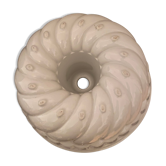 Moule à kouglof en porcelaine blanche