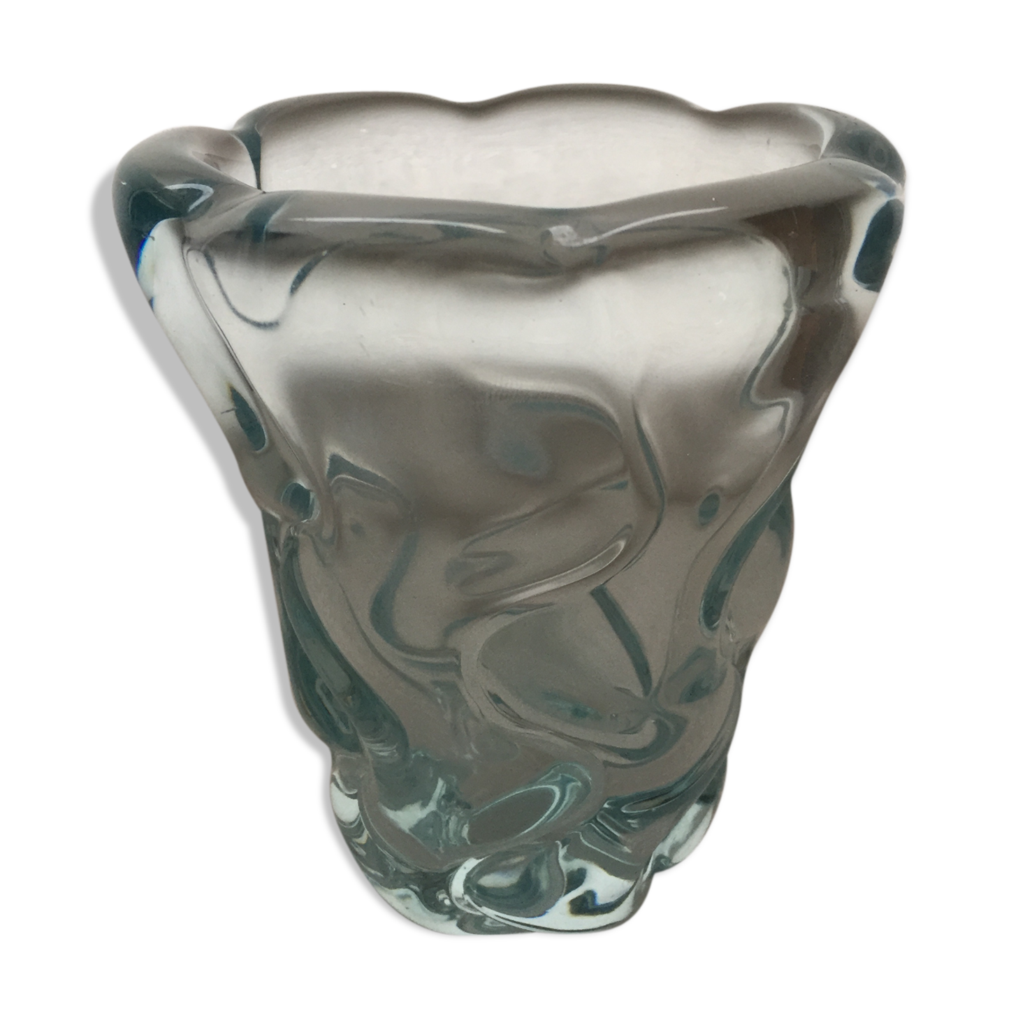 Daum france crystal vase