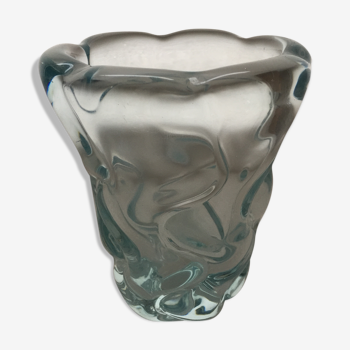 Vase cristal daum france