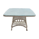 Henry link rattan table & chairs