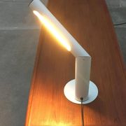 Lampe de table minimaliste en métal allemand de Brendel Leuchten, années 1970