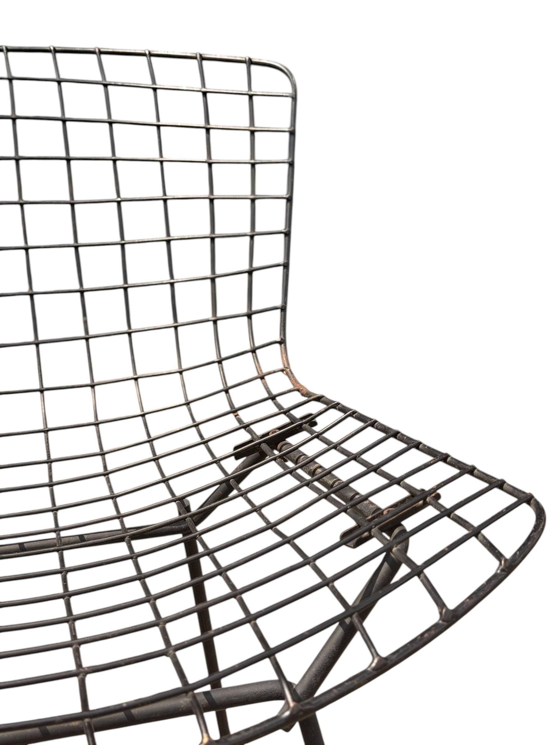 Pair of Harry Bertoia Chairs for Knoll (Vintage Design, Steel)
