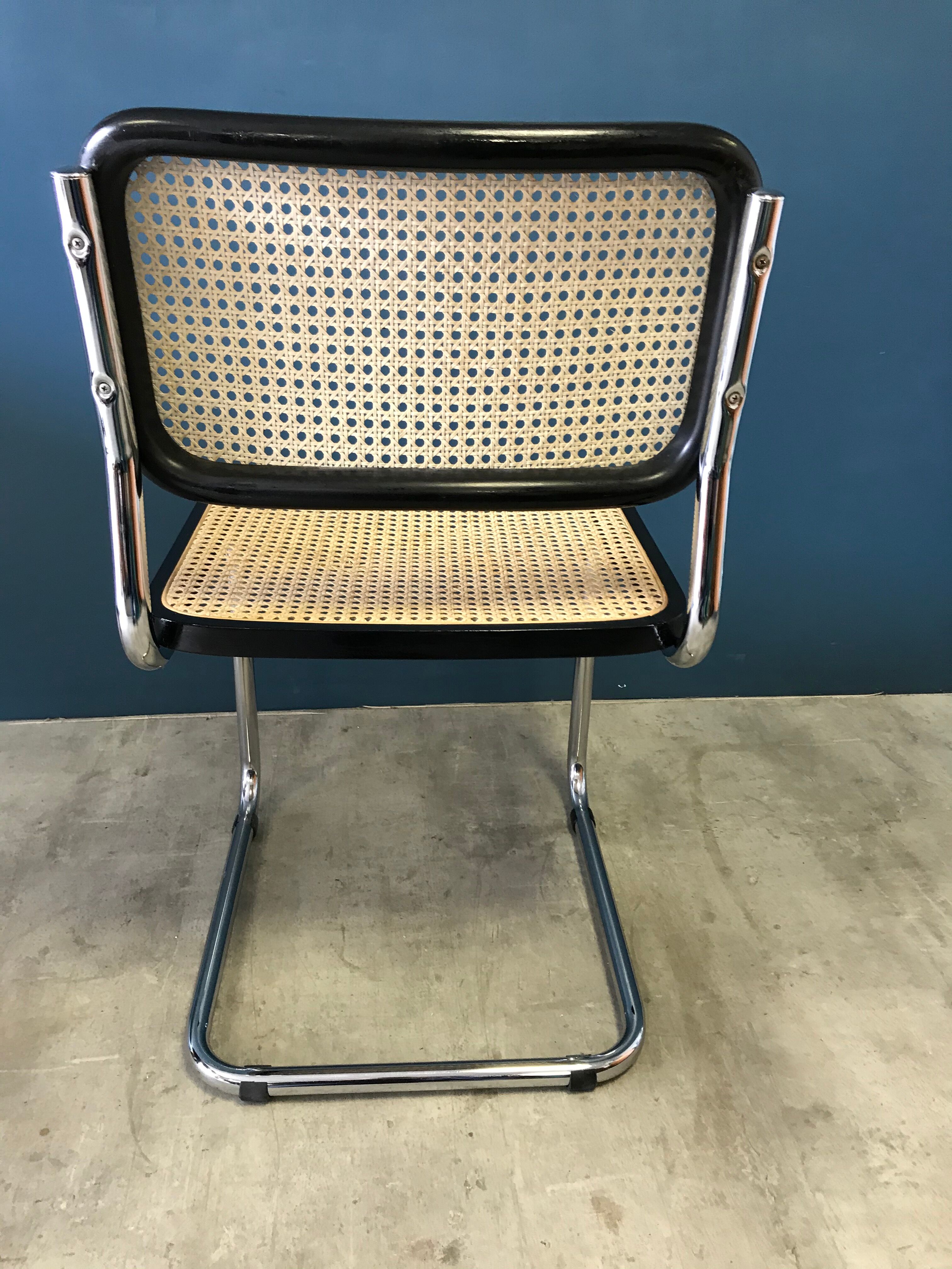 B32 Marcel Breuer black chair