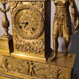 Old bronze clock nineteenth century