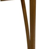 Vintage wooden chair 1980s minimalist design unique