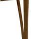 Vintage wooden chair 1980s minimalist design unique