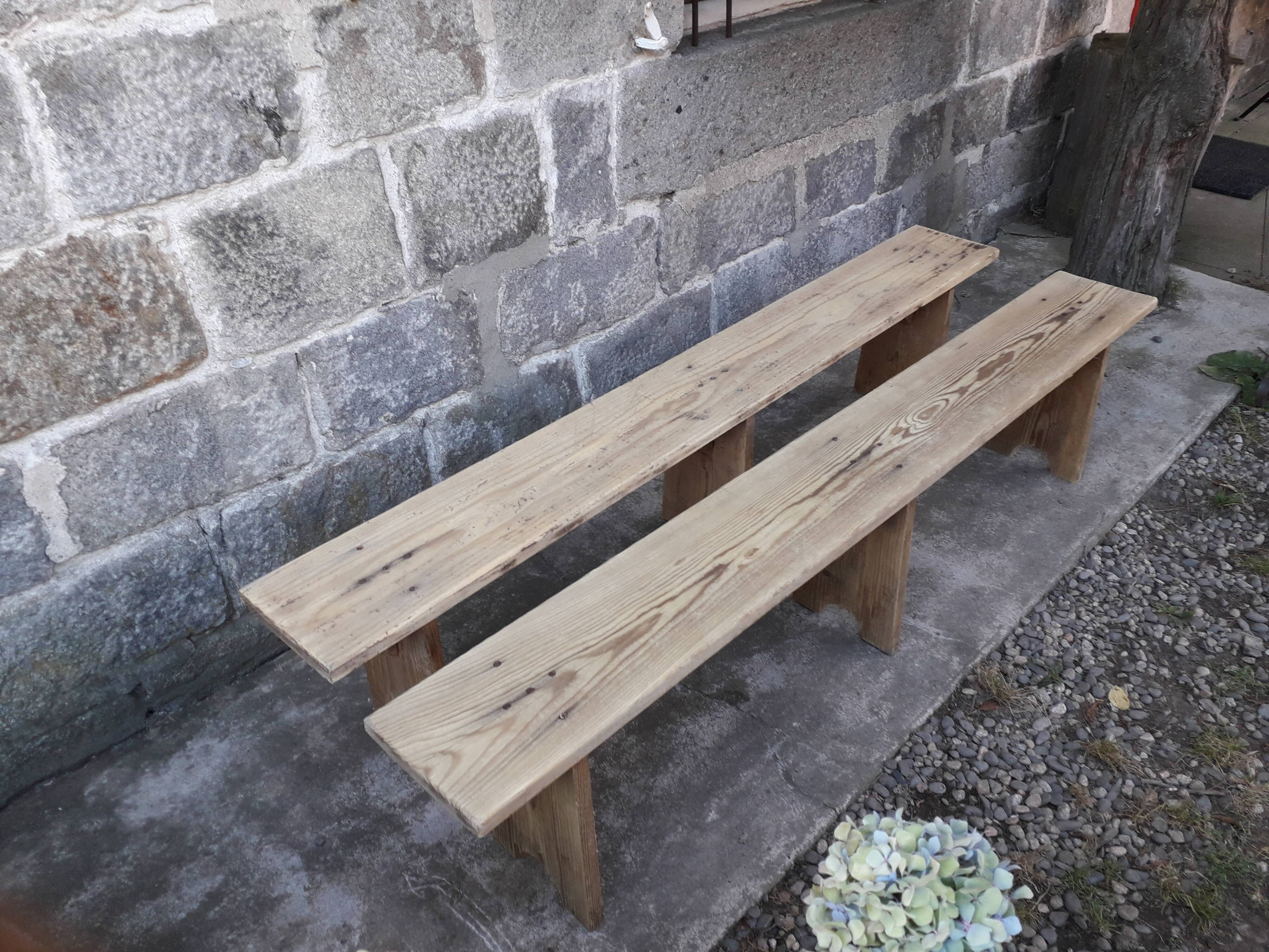 Pair of benches to farm 200 cm