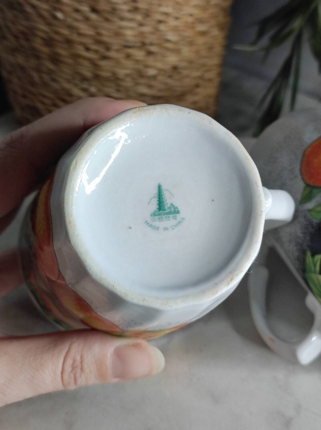 Chinese porcelain cups