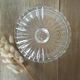 Cheese or dessert bell with glass tray