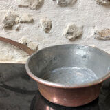 Casserole en cuivre ancienne