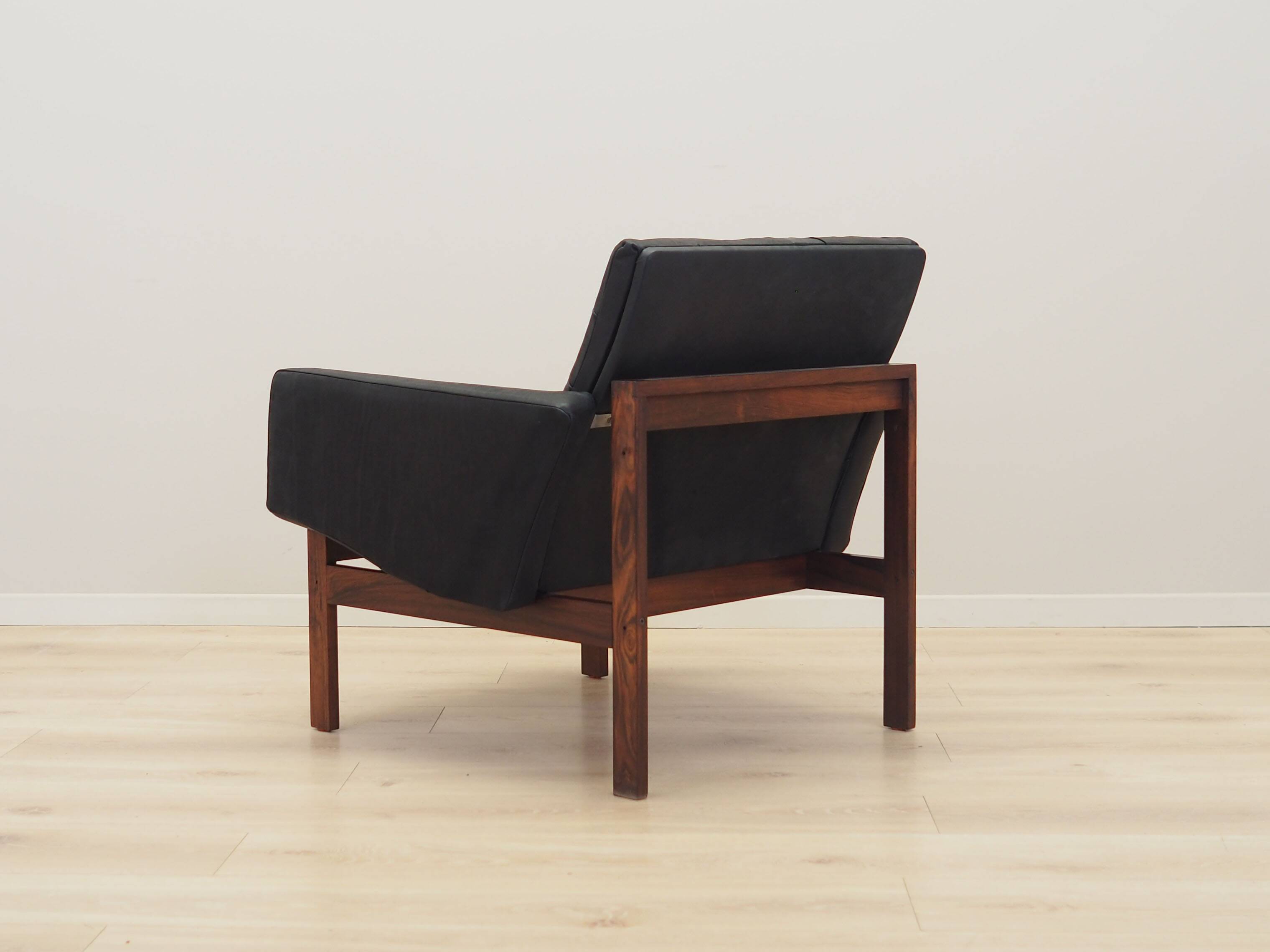 Rosewood armchair, Danish design, 1960s, designer: Ole Gjerløv Knudsen & Torben Lind, manufacturer: